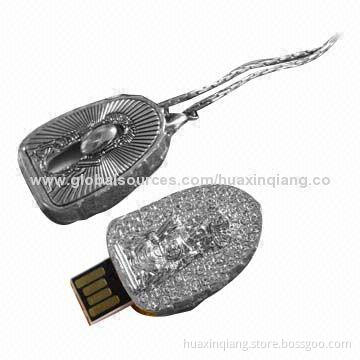 USB Flash Drive, Diamond Style, USB 2.0/3.0, 5-year Warranty